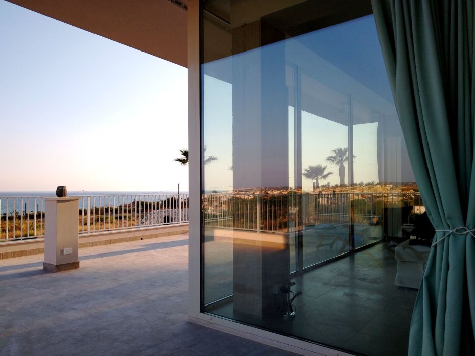 Glasfassade Ecklösung