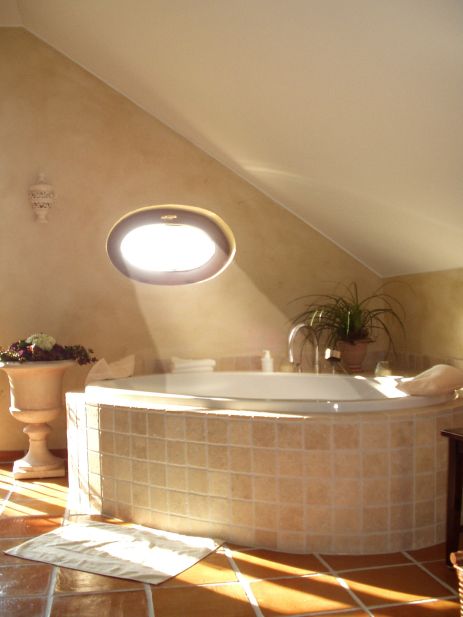 Lichtschein Badewanne