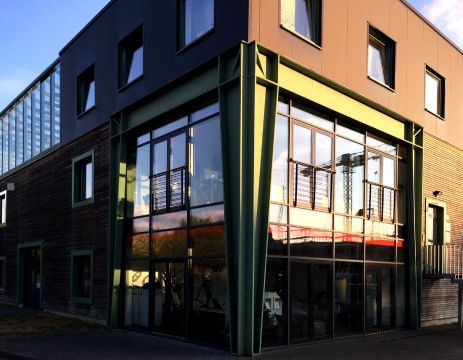 Ecksituation mit Showroom