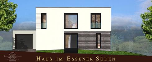 Modernes Haus an der Grünen Harfe