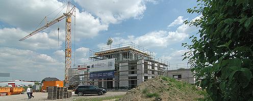 Richtfest Bürogebäude in Voerde